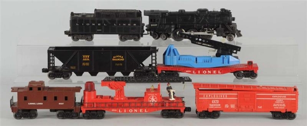 LIONEL NO. 1625WS BOXED FREIGHT SET.              