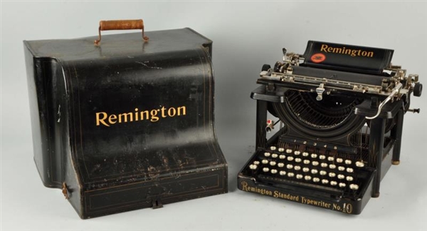 REMINGTON #10 - 1913 TYPEWRITER.                  