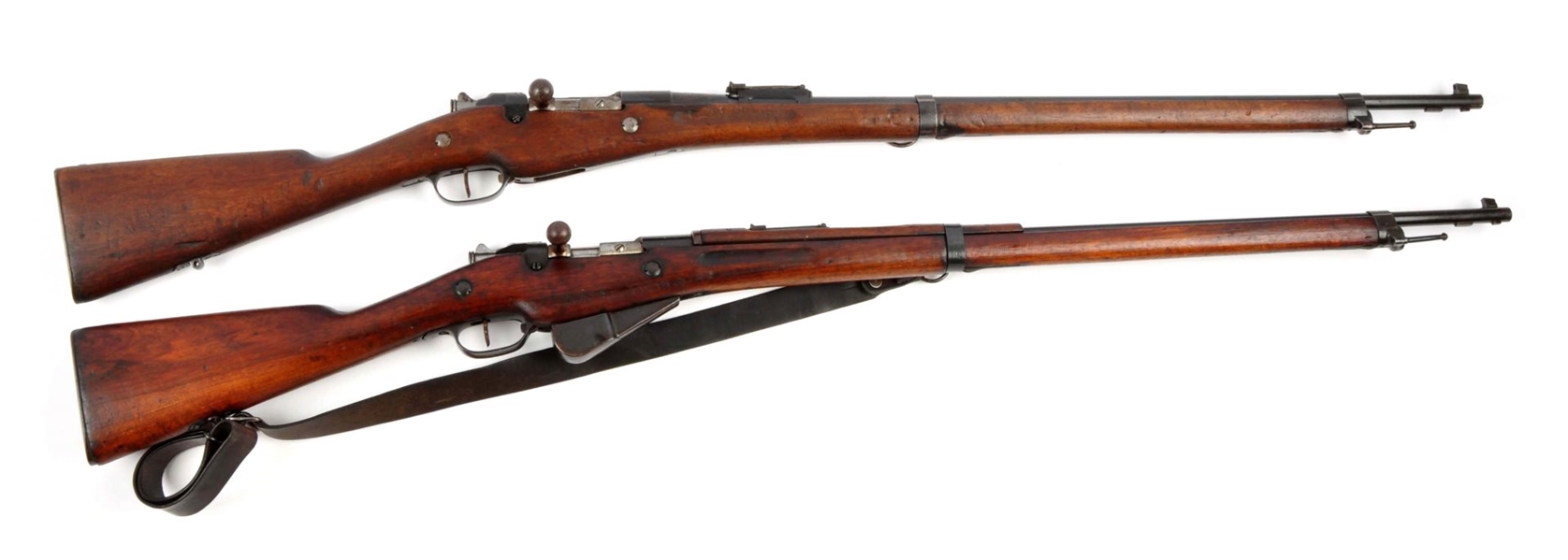 (C) LOT OF 2: FRENCH MILITARY RIFLES.             