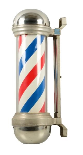 MARVY WALL MOUNT ROTATING BARBER POLE.            