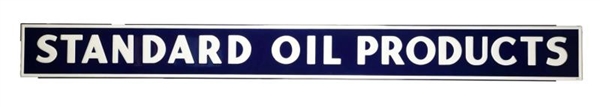 STANDARD OIL PRODUCTS PORCELAIN SIGN.             