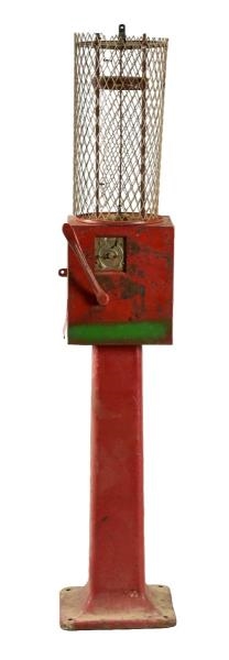 UNKNOWN VISIBLE COIN OPERATED FIVE GALLON GAS PUMP
