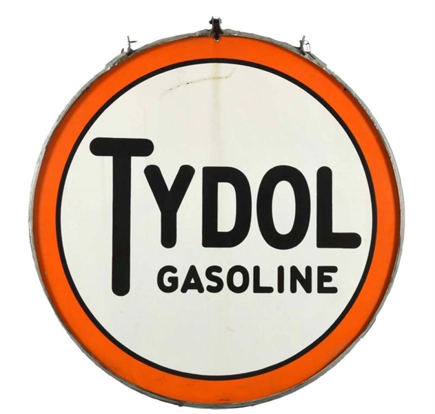 TYDOL GASOLINE PORCELAIN SIGN.                    