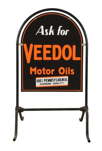 ASK FOR VEEDOL MOTOR OILS PORCELAIN SIGN.         