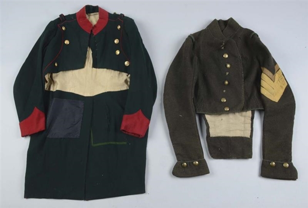 LOT OF 2:  COATEE AND TAILCOAT.                   
