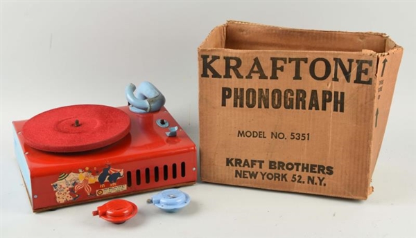 KRAFTONE PHONOGRAPH MODEL NO 5351.                