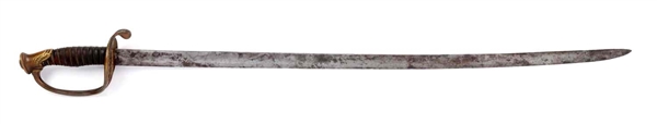 CONFEDERATE 1850 FOOT OFFICERS SWORD.            