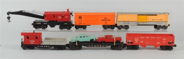 LIONEL NO. 1581 BOXED FREIGHT SET.                