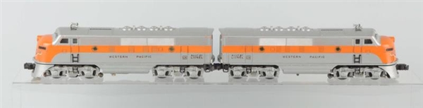 LIONEL NO. 2355 WESTERN PACIFIC AA F3 SET.        