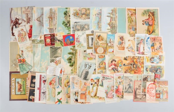 LOT OF 20+: BAKING SODA & FOOD RELATED TRADE CARDS