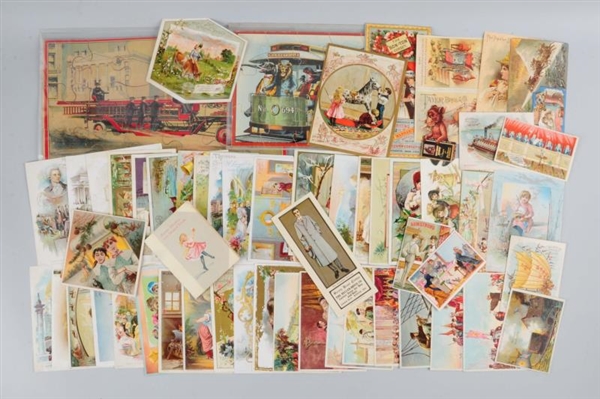 LOT OF 30+:  COFFEE RELATED TRADE CARDS.          