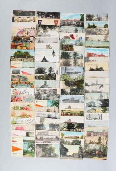 LOT OF 20+:  POST CARDS FROM WOODSTOCK, ILLINOIS. 