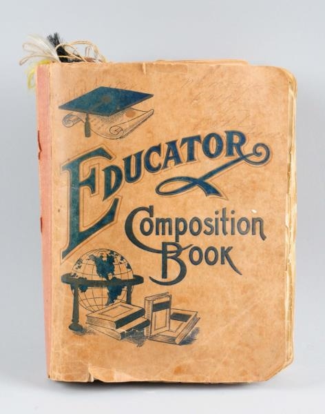 EDUCATOR COMPOSITION SCRAPBOOK.                   
