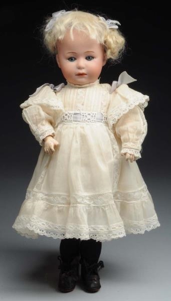 HEUBACH POUTY CHARACTER DOLL.                     