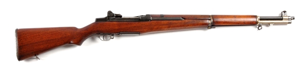 (C) U.S. SPRINGFIELD M1 GARAND SEMI-AUTO RIFLE.   