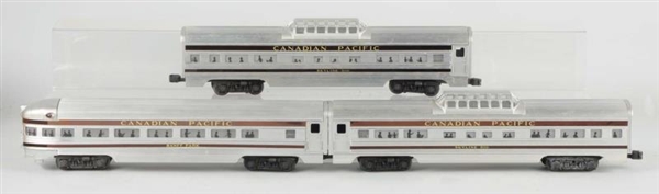 LOT OF 3: LIONEL CANADIAN PACIFIC PASSENGER CARS. 