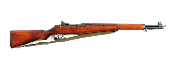 (C) US SPRINGFIELD M1 GARAND SEMI-AUTOMATIC RIFLE.