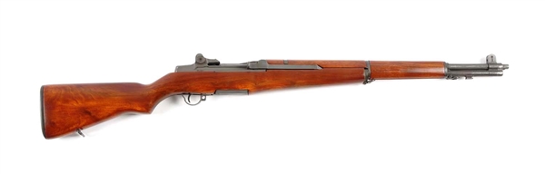 (C) US SPRINGFIELD M1 GARAND SEMI-AUTO RIFLE.     