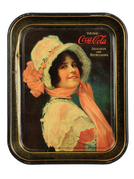1914 COCA - COLA ADVERTISING SERVING TRAY.        