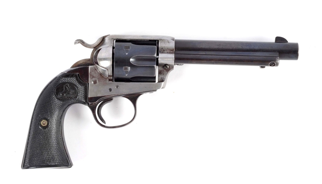 (C) COLT BISLEY SINGLE ACTION REVOLVER.           