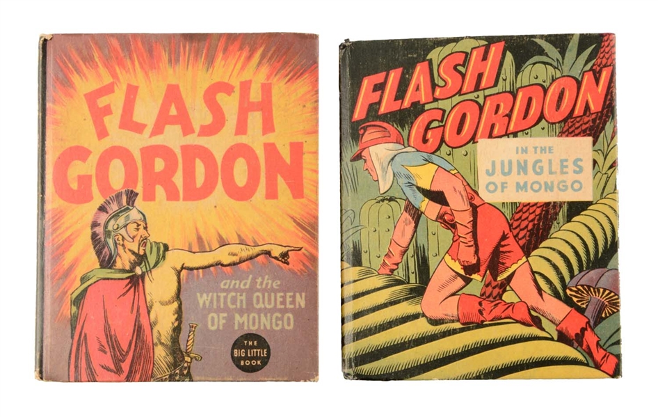 LOT OF 2: FLASH GORDON BIG LITTLE BOOKS.          