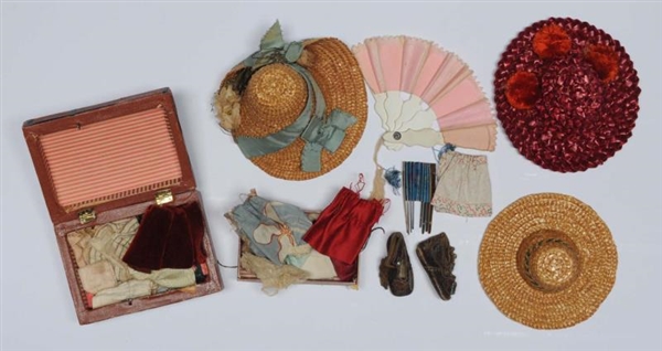 NICE LOT OF DOLL ACCESSORIES.                     
