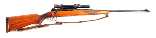 (C) WINCHESTER MOD 54 BOLT ACTION SPORTING RIFLE. 