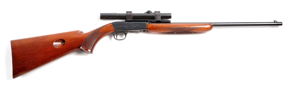 (C) BELGIUM BROWNING .22 S.A. RIFLE.              