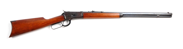 (C) WINCHESTER MODEL 1892 LEVER ACTION RIFLE.     
