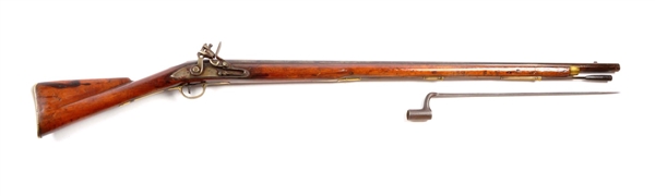 (A) A COMPOSITE MUSKET WITH BRITISH PARTS.        