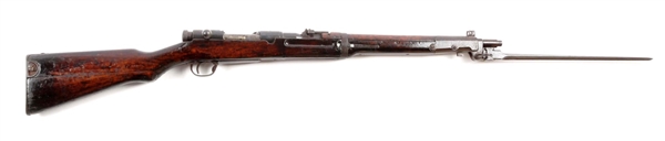 (C) JAPANESE TYPE 44 TAKEDOWN BOLT ACTION RIFLE.  