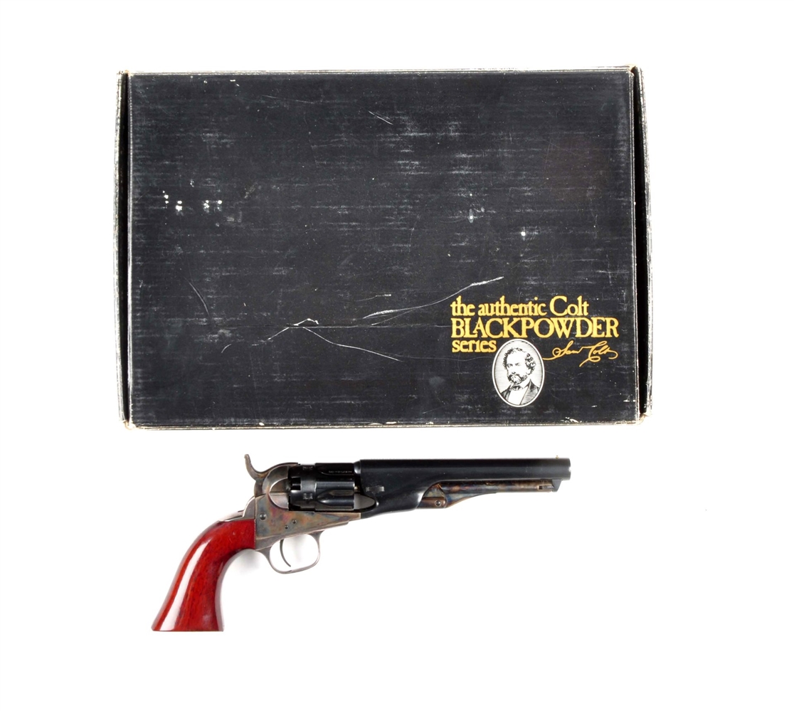 (A) BOXED COLT REISSUE 1862 POCKET POLICE.        