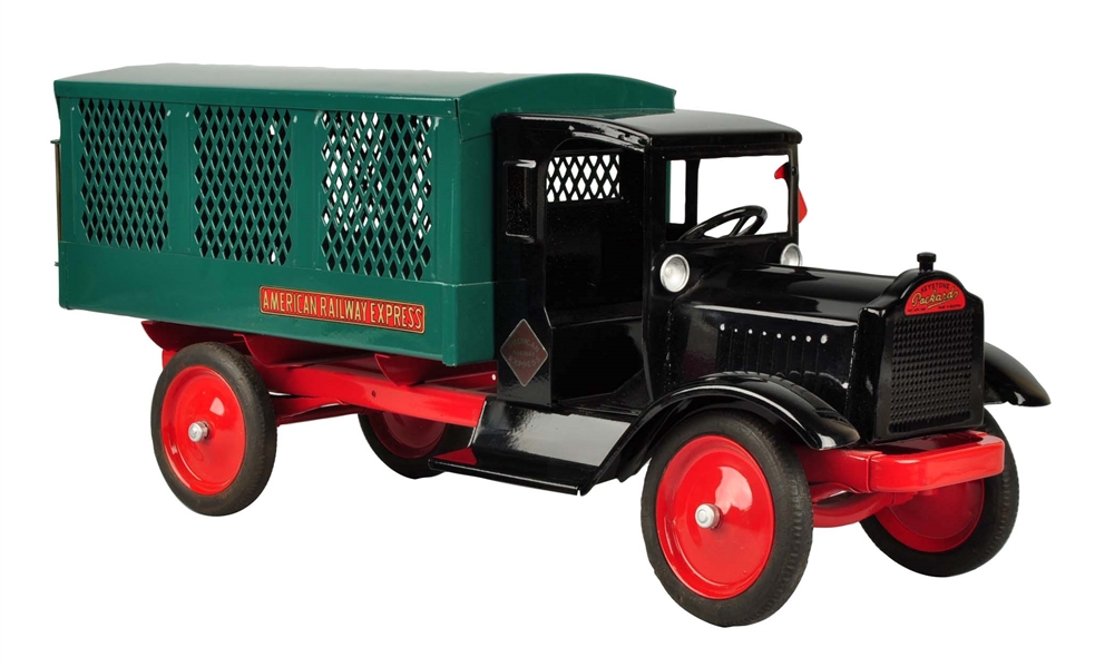 PRESSED STEEL KEYSTONE AMER. RAILWAY EXPRESS TRUCK