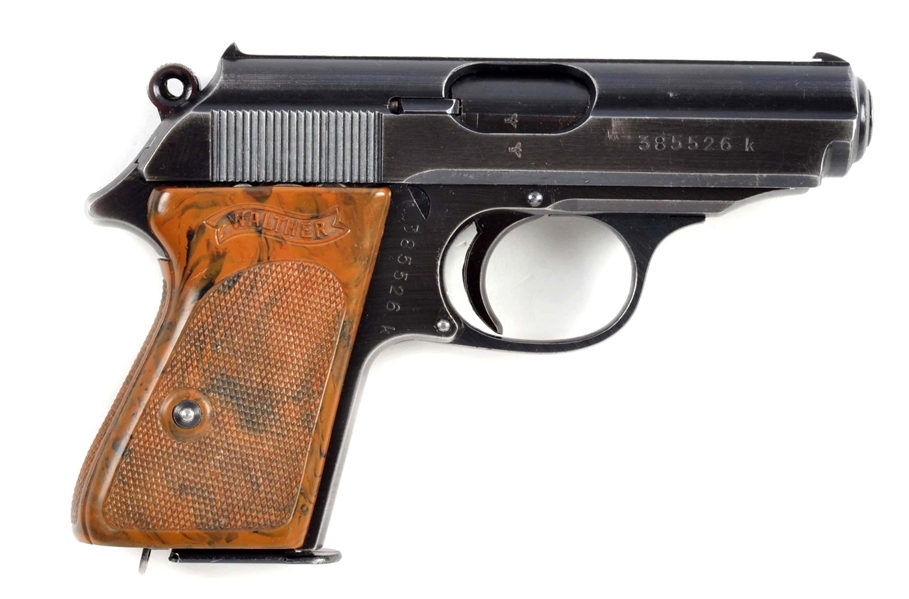 (C) NAZI MARKED WALTHER MODEL PPK PISTOL.         