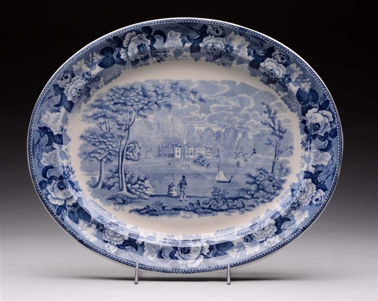 WEDGEWOOD LANDSCAPE LARGE PLATE.                  