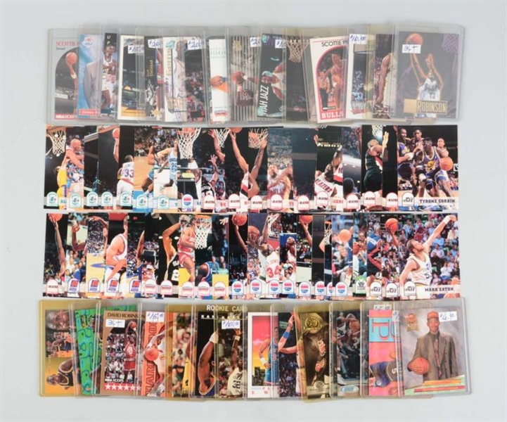 LARGE LOT OF ASSORTED BASKETBALL TRADING CARDS.   