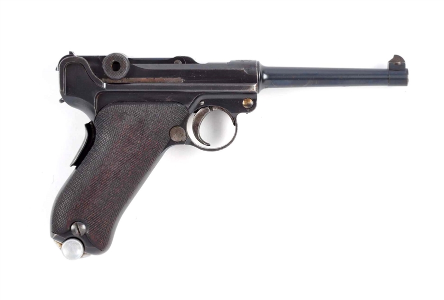 (C) 1906 AMERICAN EAGLE LUGER PISTOL.             