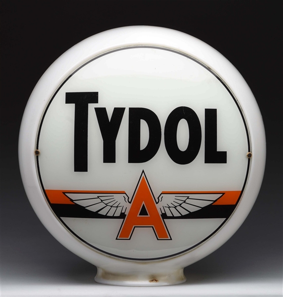 TYDOL W/ ORANGE BAND 13-1/2" GLOBE LENSES.        