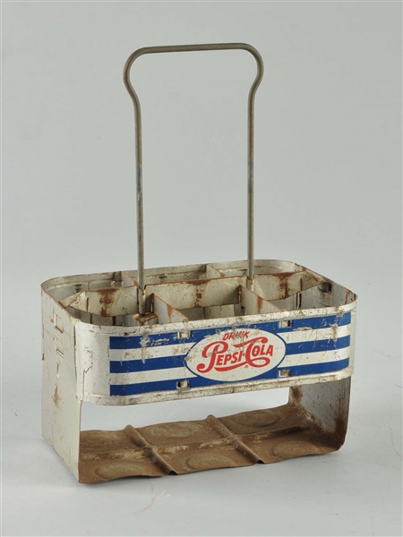 6 PACK TIN PEPSI-COLA CARRIER.