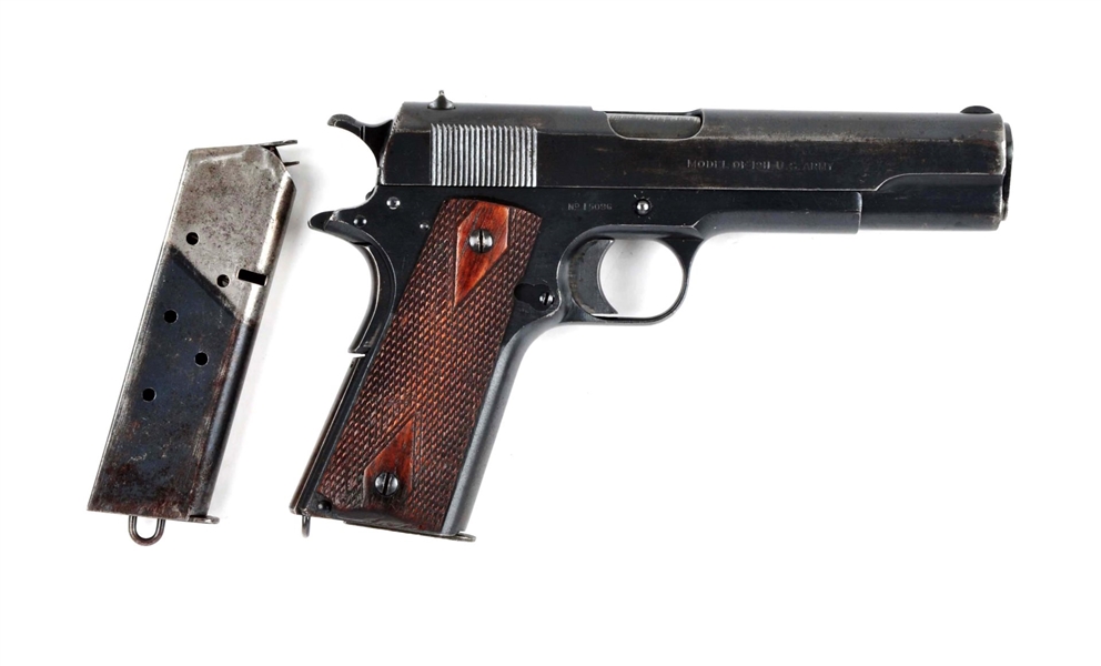 (C) EARLY COLT US ARMY MODEL 1911.                