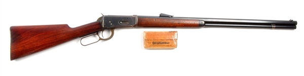 (C) WINCHESTER MODEL 94 LEVER ACTION RIFLE.       