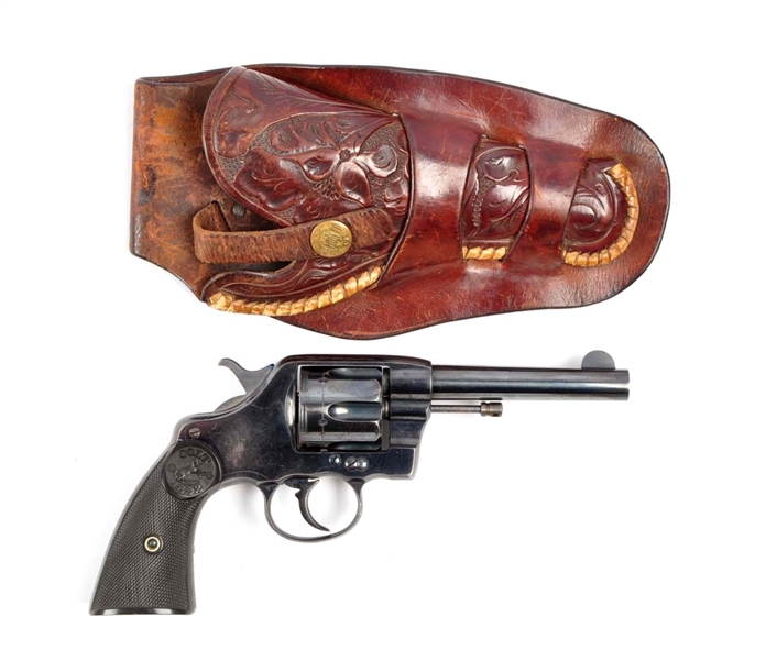 (A) COLT .41 NEW ARMY-NAVY REVOLVER.              