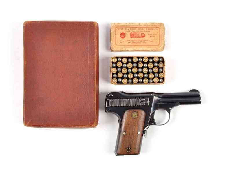 (C) MIB S&W .35 SEMI-AUTOMATIC PISTOL.            