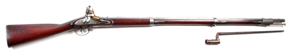 (A) A U.S. MODEL 1816 FLINTLOCK MUSKET BY WICKHAM 