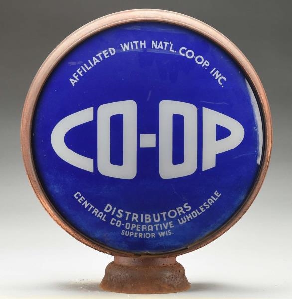 CO-OP CENTRAL SUPERIOR WIS. 15" GLOBE LENSES.     
