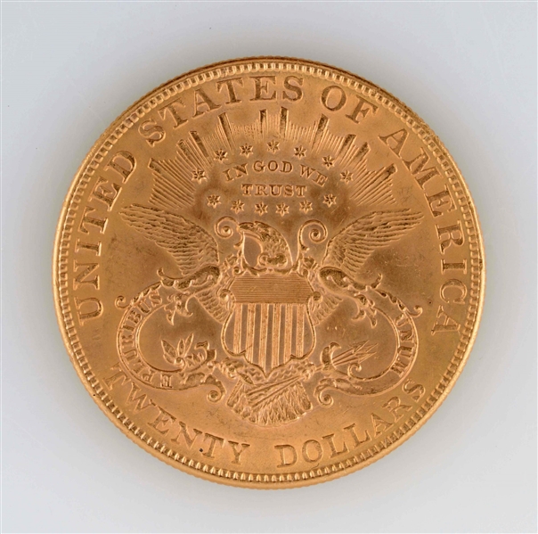 Lot Detail - 1901 $20 GOLD LIBERTY COIN.