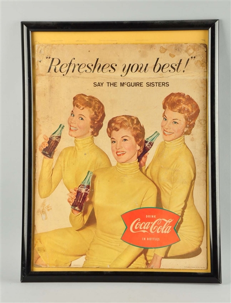 “REFRESHES YOU BEST!” COCA-COLA SIGN.
