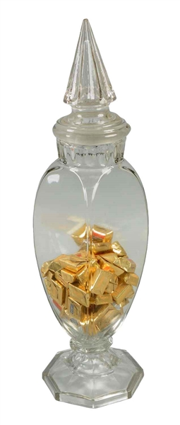 CENTURY STYLE CANDY SHOW JAR.