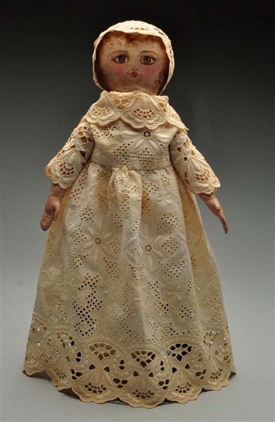 ANTIQUE PRESBYTERIAN CLOTH DOLL.                  