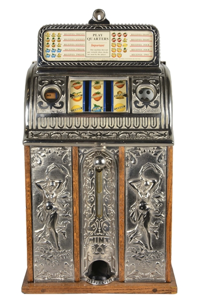 **25¢ CAILLE VICTORY BELL SLOT MACHINE